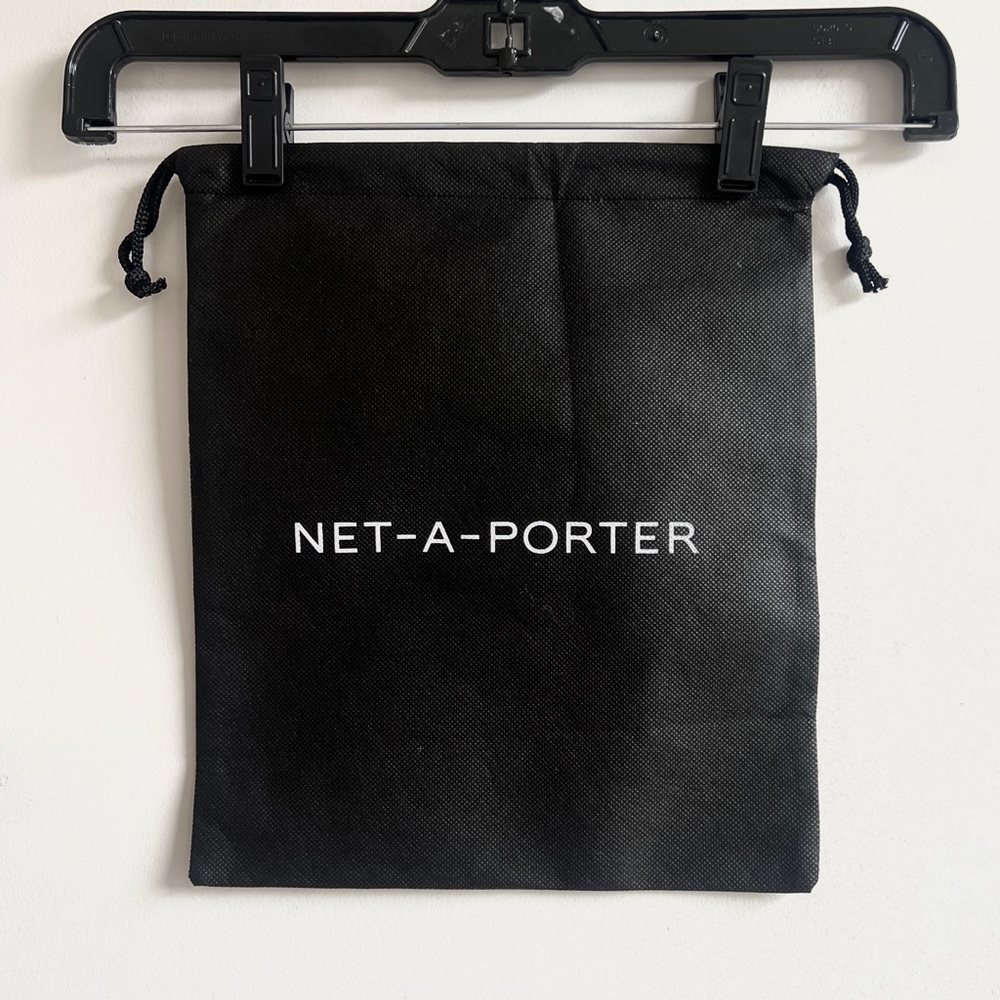 Net A Porter small black drawstring dust bag
